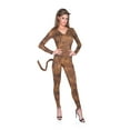 thumbnail image 1 of Wild Leopard Print Cat Suit Women's Costume Large 14-16, 1 of 2