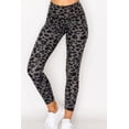 thumbnail image 1 of Wild Leopard Workout Leggings Charcoal S, 1 of 1