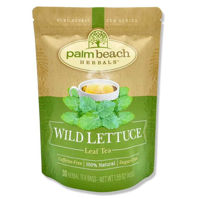 Wild Lettuce Leaf Tea - Walmart.com