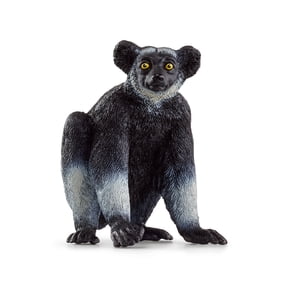 Schleich Wild Life - 2" Indri Monkey Toy Figurine - Realistic Animal Toys - Durable, Educational Figure for Fun Imaginative Play - Kids and Toddlers Ages 3+ 14877