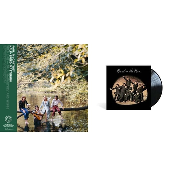 Wild Life (50Th Anniversary/Half-Speed Master) & Band On The Run [LP Vinyl Bundle]