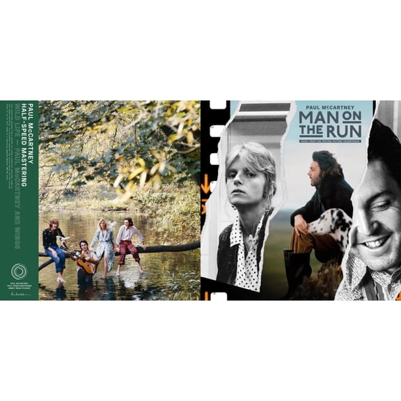 Wild Life (50Th Anniversary/Half-Speed Master) & Man On The Run (Ost) (180G) [LP Vinyl Bundle]