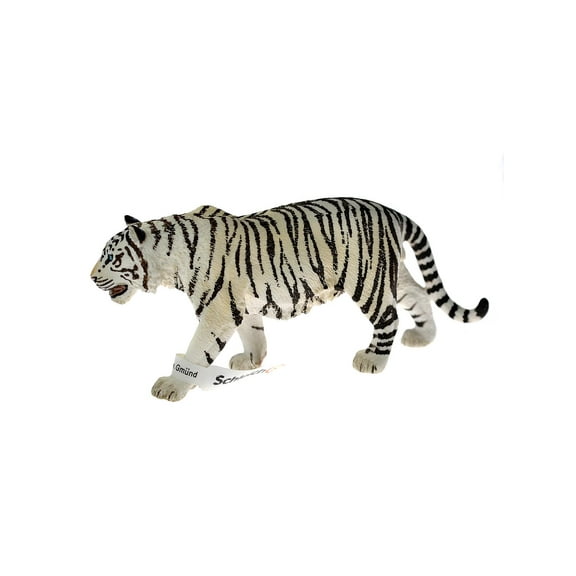 Wild Life Animals Tiger, white (pack of 2)