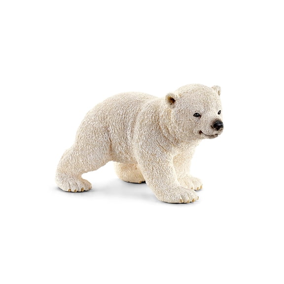Wild Life Animals polar bear cub, walking (pack of 5)