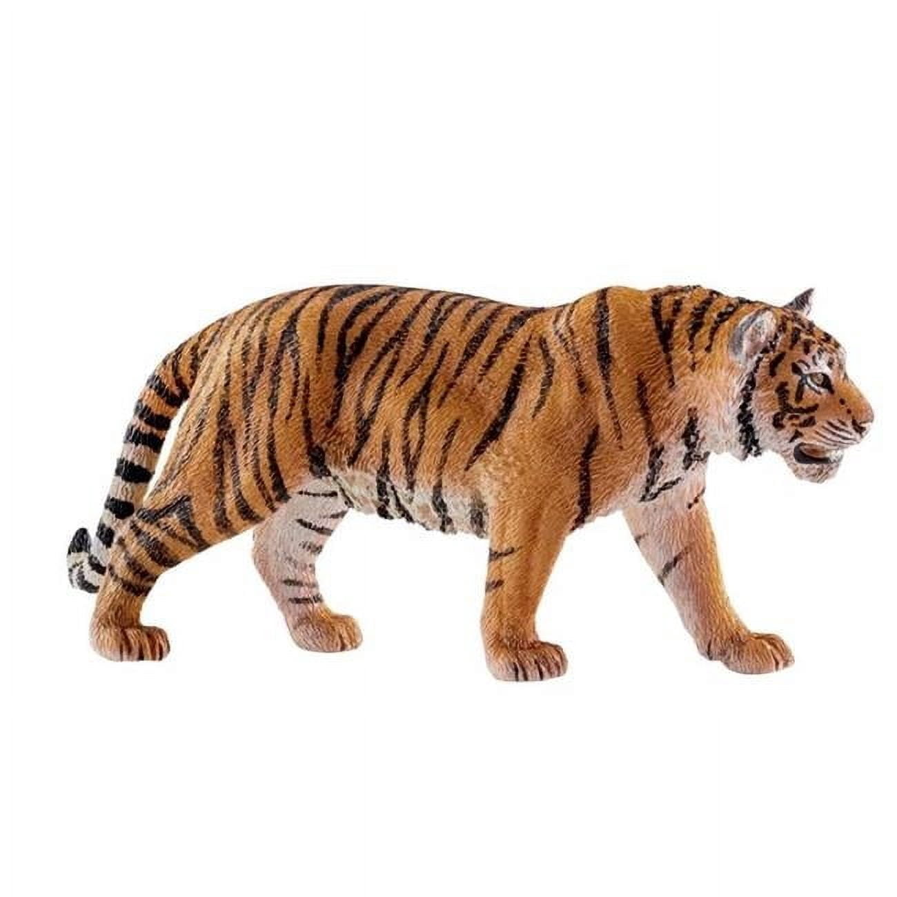 シルク toytoytoy Wild Life Plastic Tiger Toys, Multi Color - Pack of 5 - Walmart.com