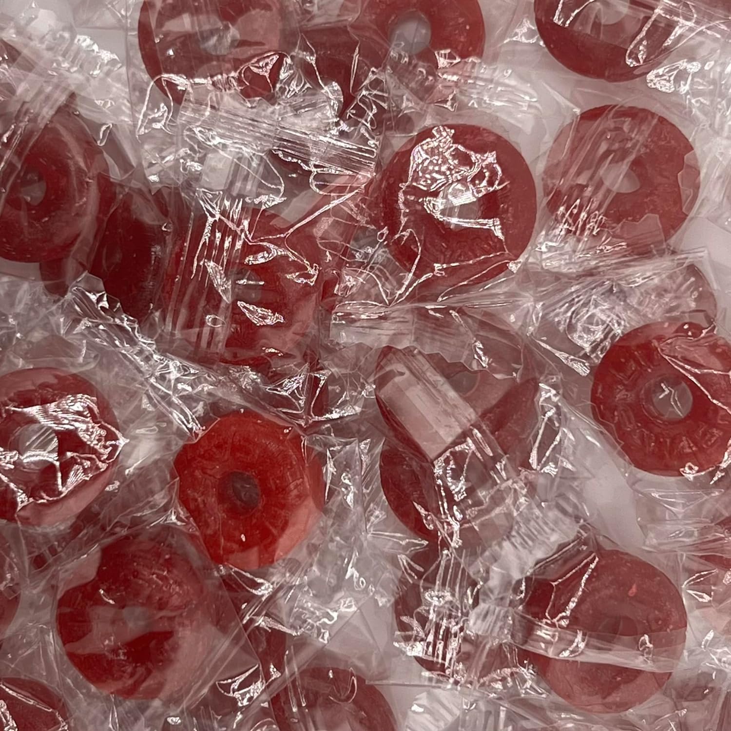 Wild Life Savers Hard Candy Individually Wrapped Bulk 1LB Bag Of Red