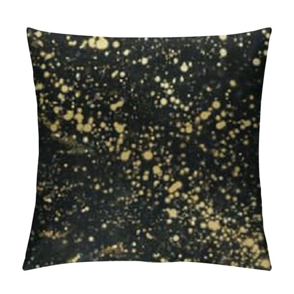 Wild Lions Couple Pillow CoverWildlife Queen amd King Jungle Animals Lion Reversible Throw Pillow Covers Cases,Luxury Golden Sequin Print Square Cushion Covers Set for Bedroom