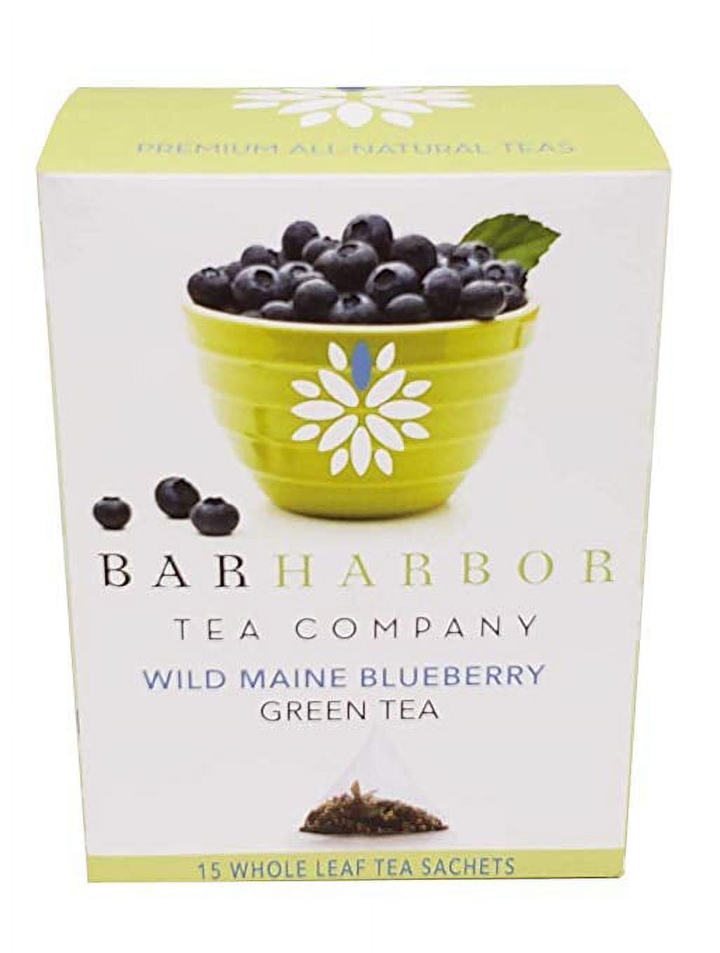 Wild Maine Blueberry Green Tea, Organic, 15 count