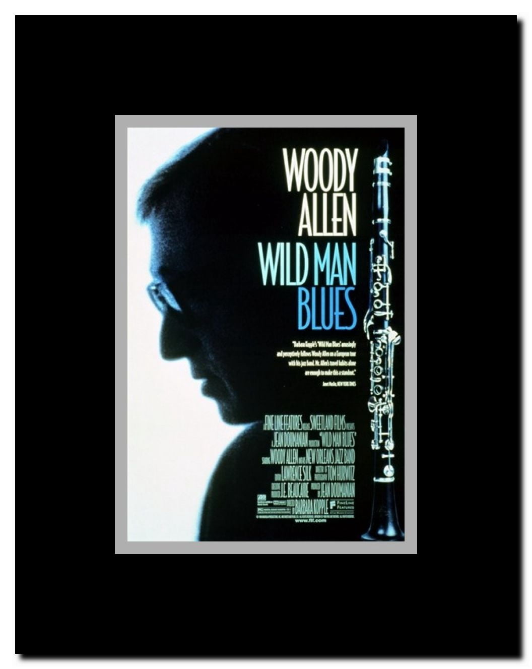 Wild Man Blues Framed Movie Poster