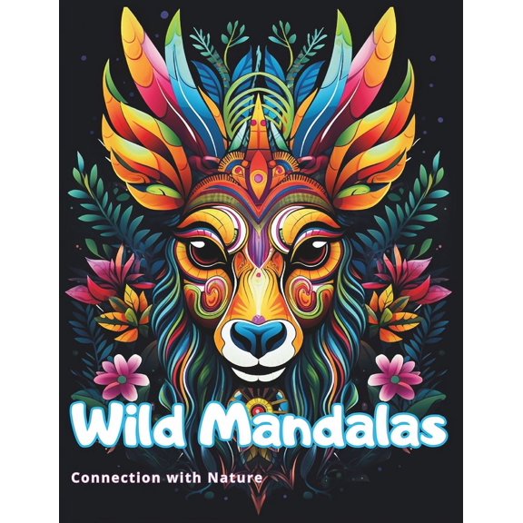 Wild Mandalas: Connection with Nature (Paperback)