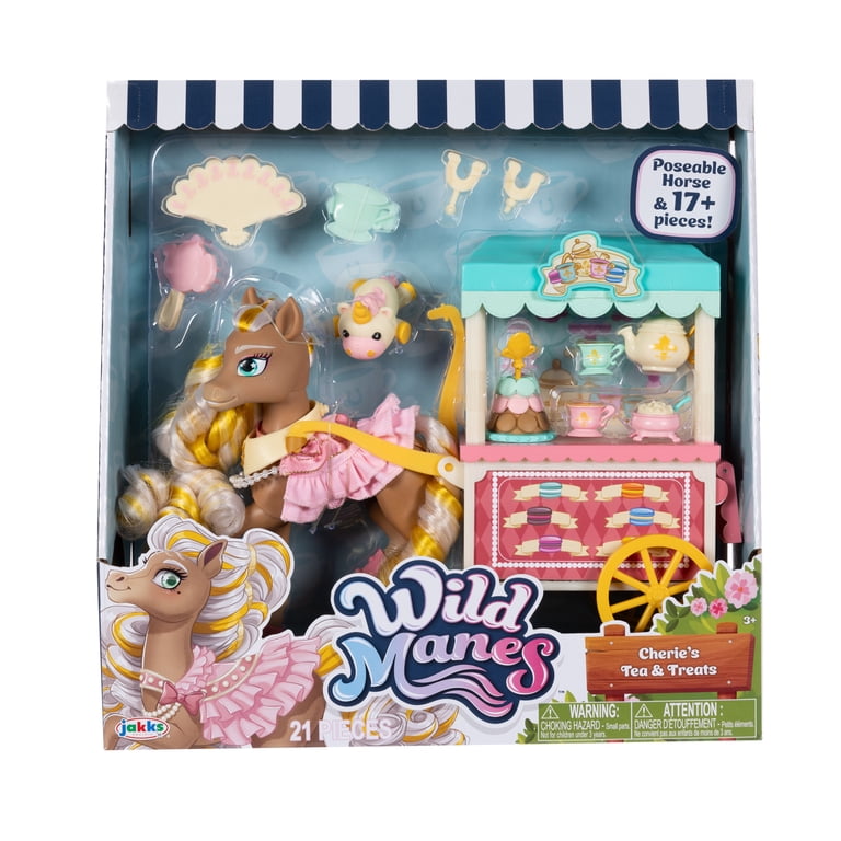 Wild Manes Cherie's Tea Party Articulated Fashion Horse Doll and