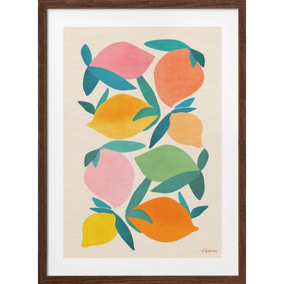 Wild Mango #2 Framed Art Modern Wall Decor