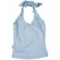 thumbnail image 1 of Wild Mango - Baby Girls Ribbed Halter Top 7708 7708-18Months (LIGHT BLUE), 1 of 3