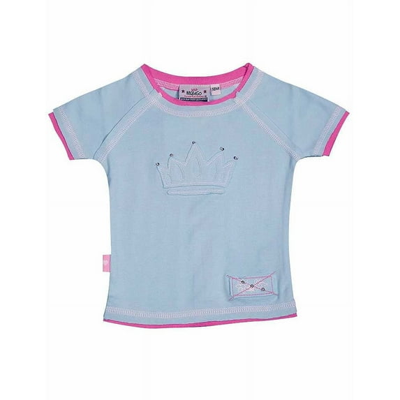 Wild Mango Baby Infant Toddler Girls Short Sleeve Cotton Tee Shirt