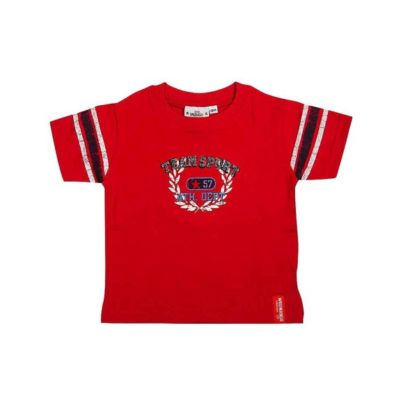 Wild Mango Infant Boys Short Sleeve Cotton Fashion T-Shirt