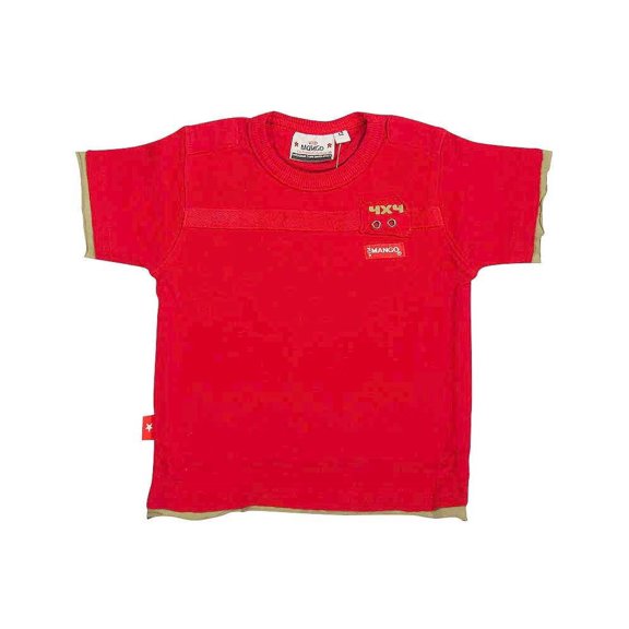 Wild Mango Infant Boys Short Sleeve Cotton Fashion T-Shirt