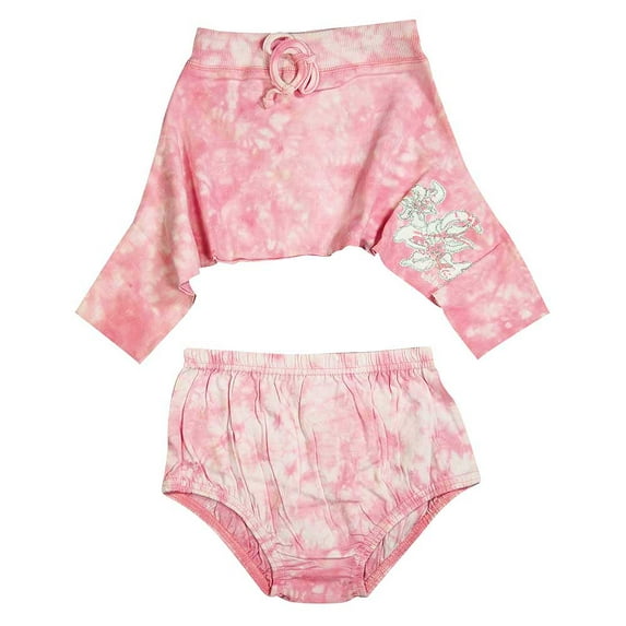 Wild Mango Toddler Girls Cotton Skirts Tie Dye and Pleated Sizes 2T - 4T