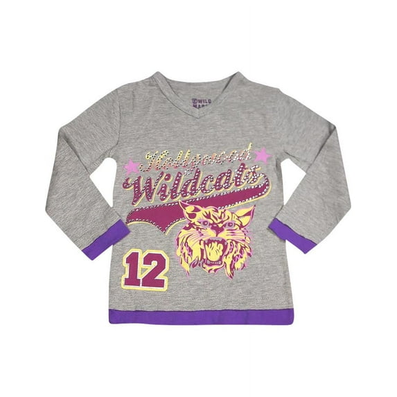 Wild Mango Toddler and Girls Long Sleeve Cotton Fashion T-Shirt