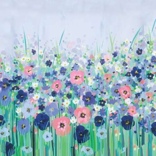Wild Meadow Canvas Art - Janet Bell (24 x 24)