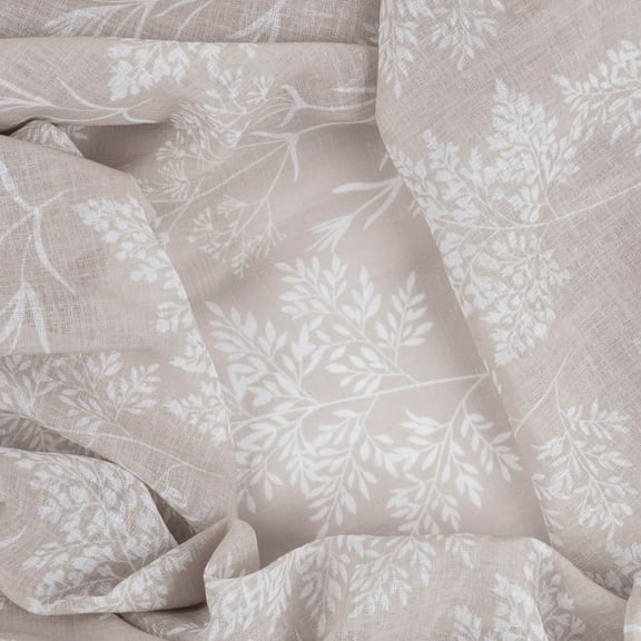 Wild Meadows Pinch Pleat w/Back Tabs Pair 100x84 Linen