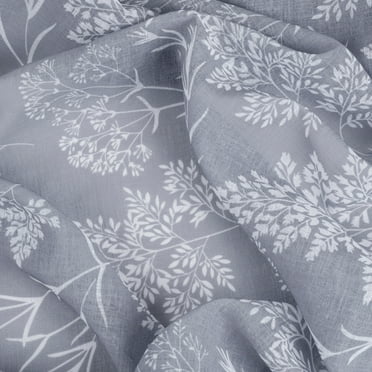 Wild Meadows Pinch Pleat w/Back Tabs Pair 50x84 Grey