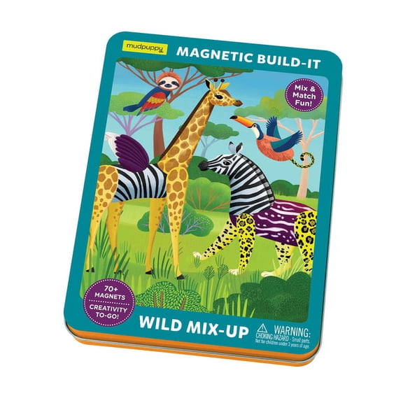 Wild Mix-Up Magnetic Build-It (Game)