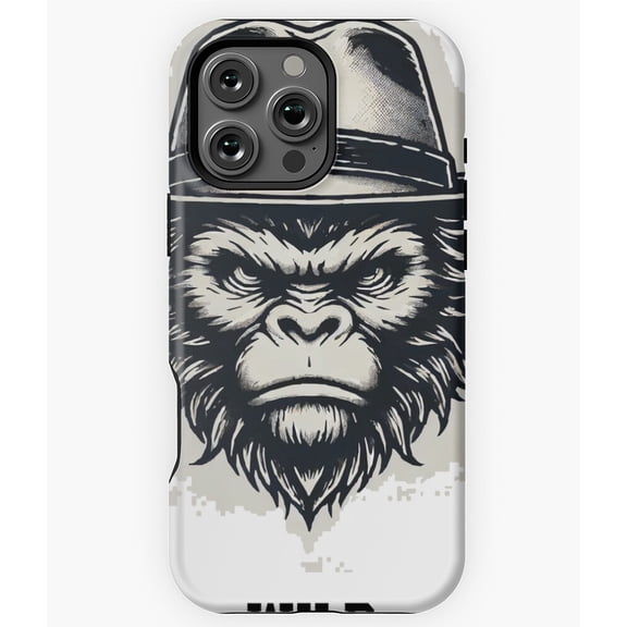 Wild Monkey Primate Jungle Animal Phone Case for iPhone 16 15 14 13 12 11 Pro Max