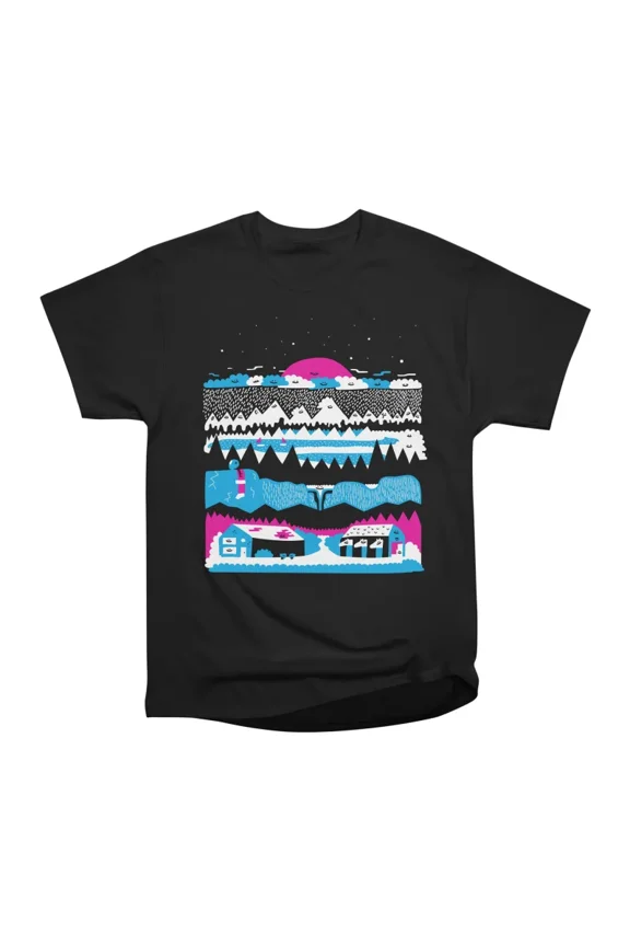 Wild Mountains T-Shirt Tee Gift For Him Merch For Her Apparel For Friend