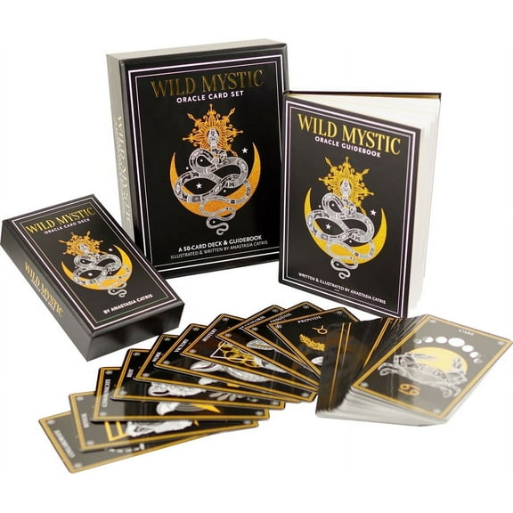Wild Mystic Oracle Card Deck: A 50-Card Deck and Guidebook (Other)