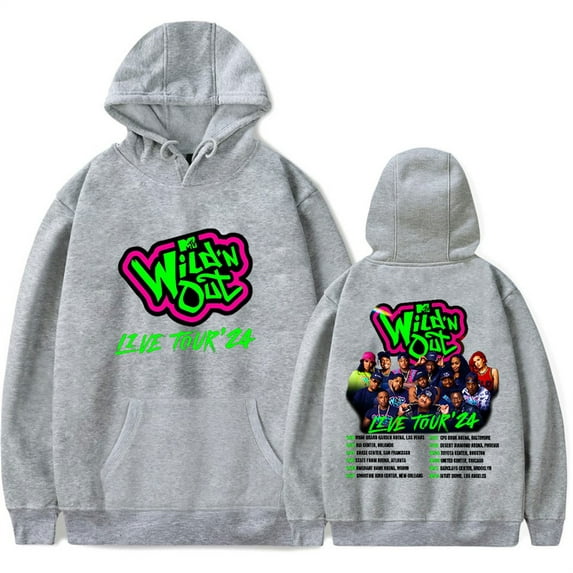 Wild 'N Out Live Tour 24 Hoodies Cosplay Sweatshirt Hip Hop Pullover Fashion Clothes