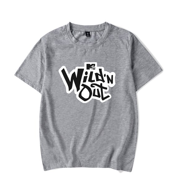 Wild 'N Out Live Tour Merch T-shirt Summer Casual Unisex Round Neck Short-sleeved  Print Logo Top