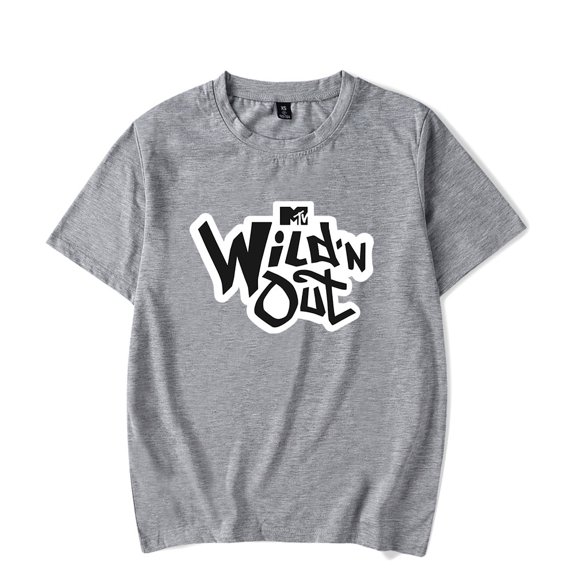 Wild 'N Out Logo Merch Tv Series T-Shirt Women Men Casual Crewneck Short Sleeve Tee