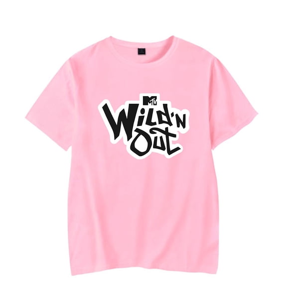 Wild 'N Out Logo Merch Tv Series T-Shirt Women Men Casual Crewneck Short Sleeve Tee