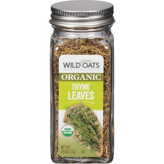 Wild Oats Marketplace Organic Thyme Leaves, 0.6 oz