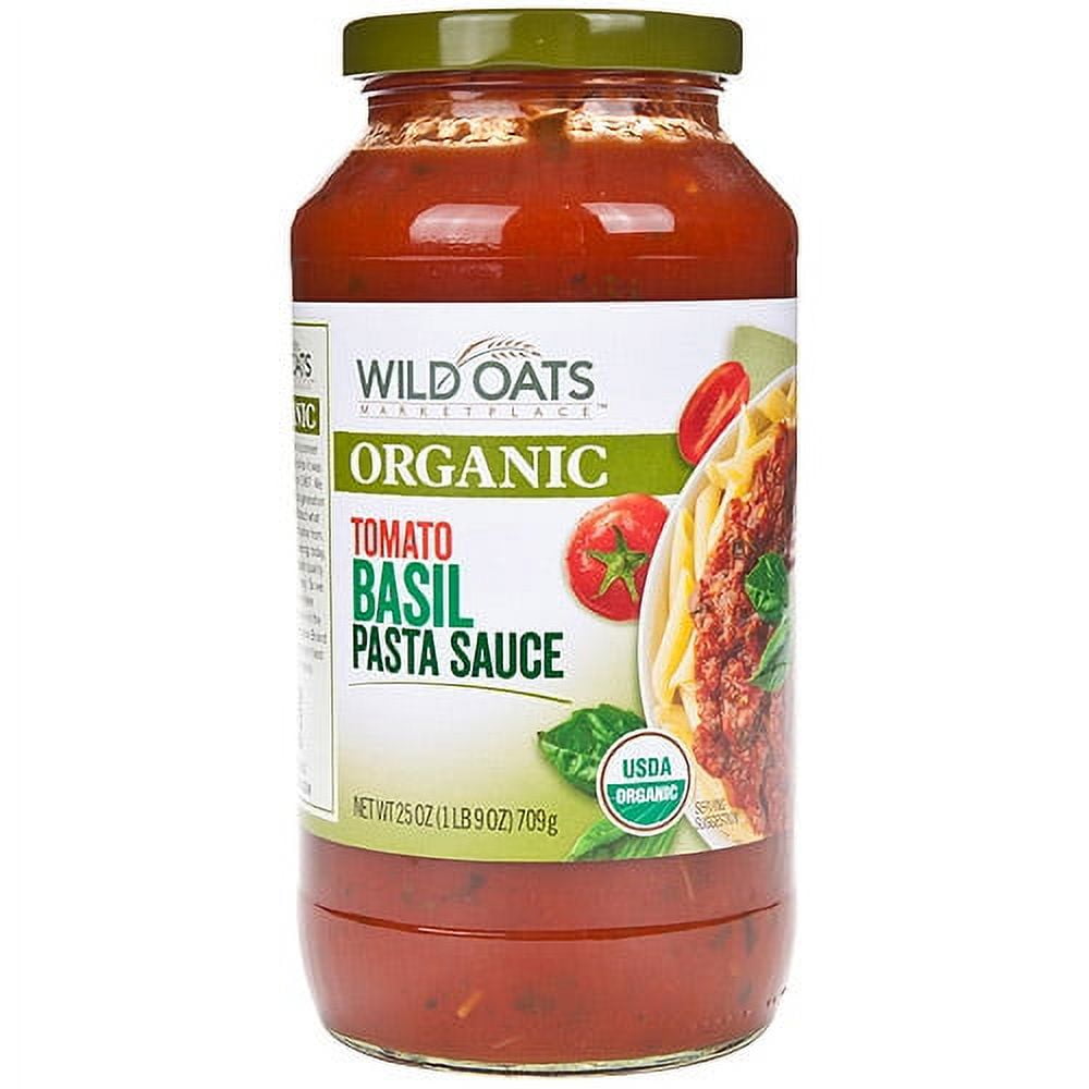 Wild Oats Organic Tom/basil Pasta Sauce