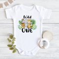thumbnail image 1 of Wild One Birthday Baby Bodysuit, Safari Birthday, Baby Bodysuit, Zoo Birthday, First Birthday Outfit, Baby Boy Birthday Outfit, Birthday Boy Cute Baby Onesie, BABY BODYSUIT LAT 4424, 1 of 3
