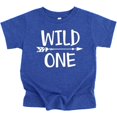 thumbnail image 1 of Wild One Boys 1st Birthday Shirt for Baby Boys First Birthday Outfit Vintage Royal Shirt 12 Months, 1 of 2