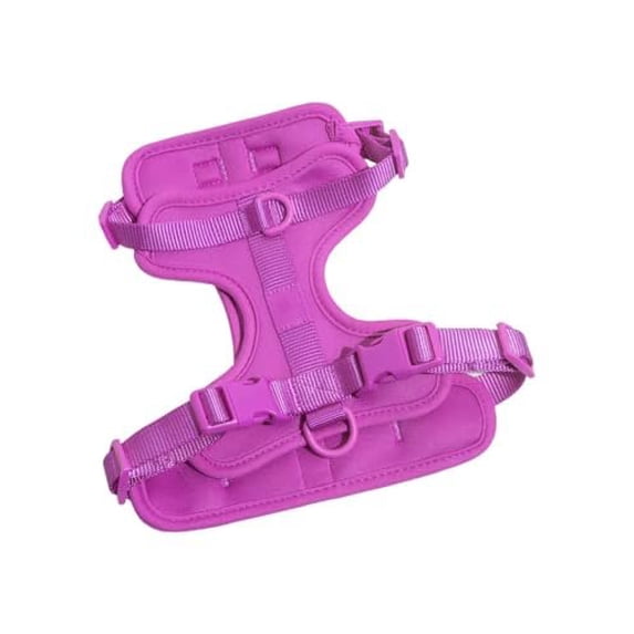 Wild One Dog Harness, No-Pull Pet Harness with 3 Leash Clips, Adjustable Soft Padded Dog Vest, Comfortable, Stretchy Orchid, Extra Small
