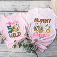 thumbnail image 1 of Wild One Family Matching Shirts, Birthday Girl, Safari Birthday, Family Safari Shirts Gift, 1 of 4