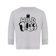 thumbnail image 1 of Wild One. Long Sleeve Toddler -Image by Shutterstock,  3 Toddler, 1 of 4