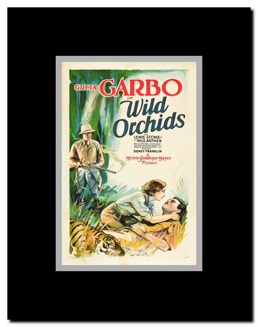 Wild Orchids Framed Movie Poster