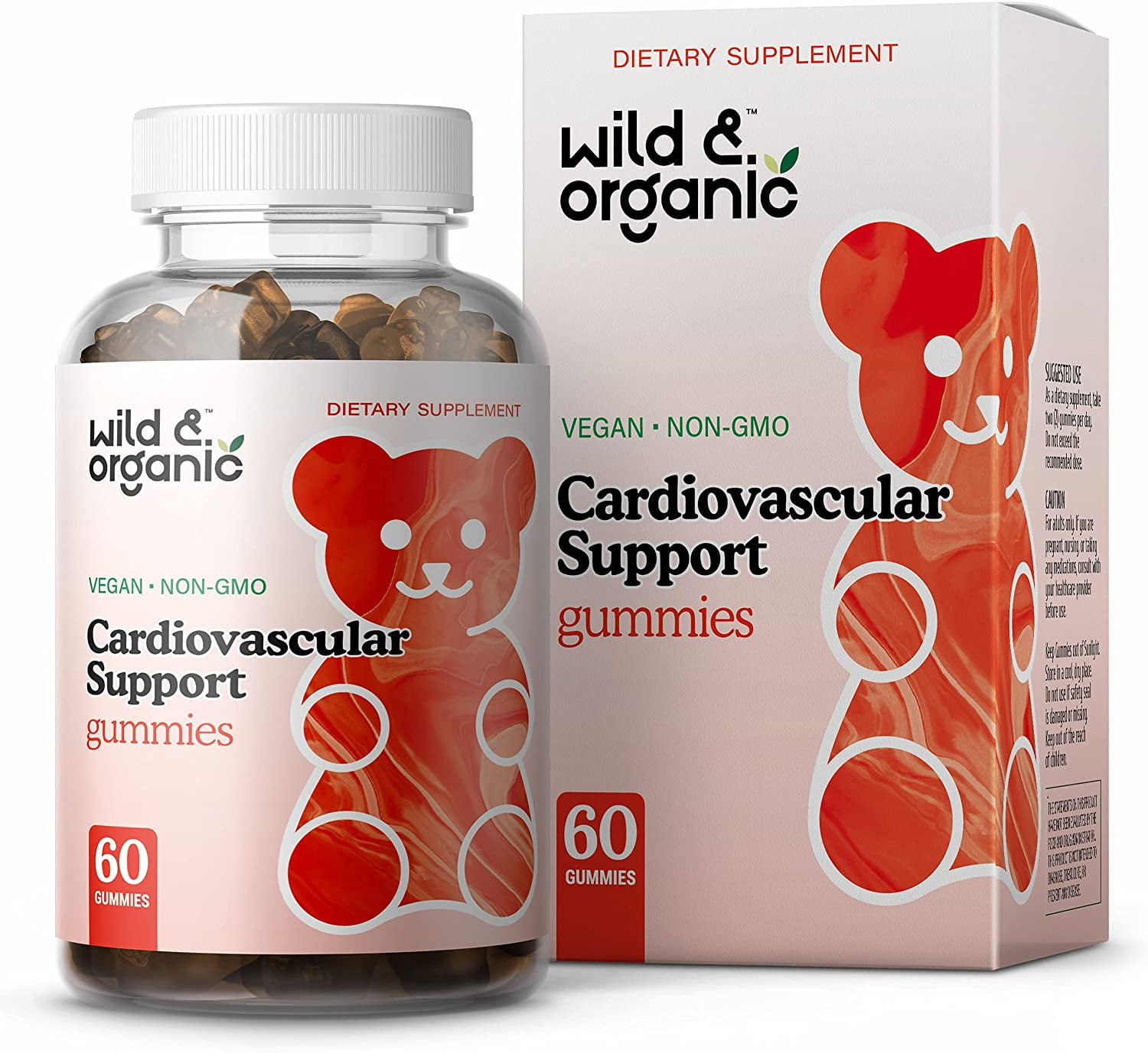 Wild & Organic Heart Health Support Gummies with Beetroot for Lowering