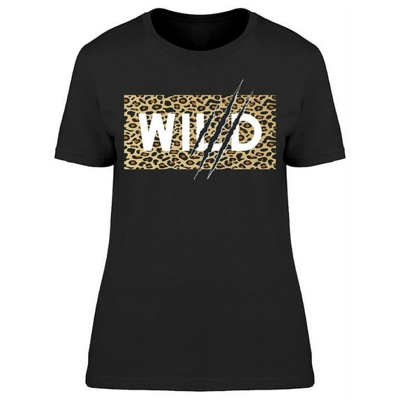Wild Over Leopard Print T-Shirt Women -Image by Shutterstock, Female Large
