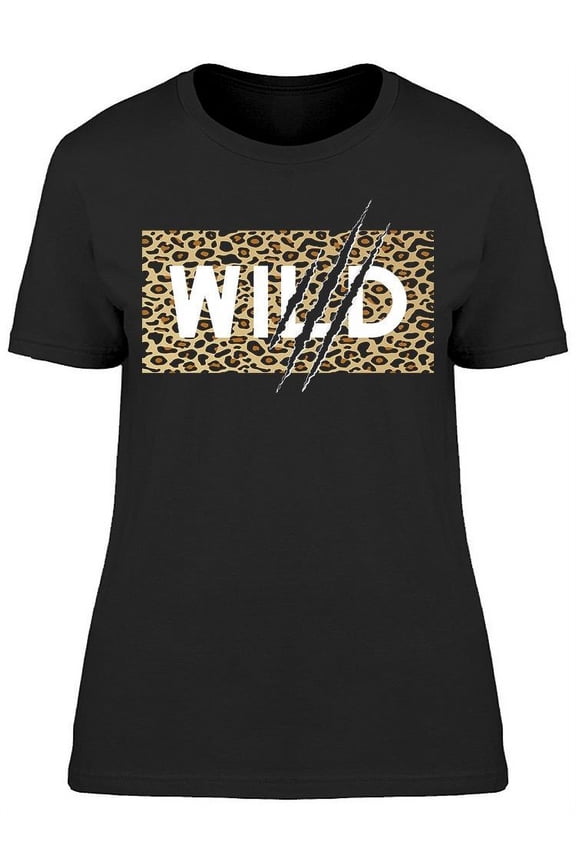 Wild Over Leopard Print T-Shirt Women -Image by Shutterstock, Female x-Large