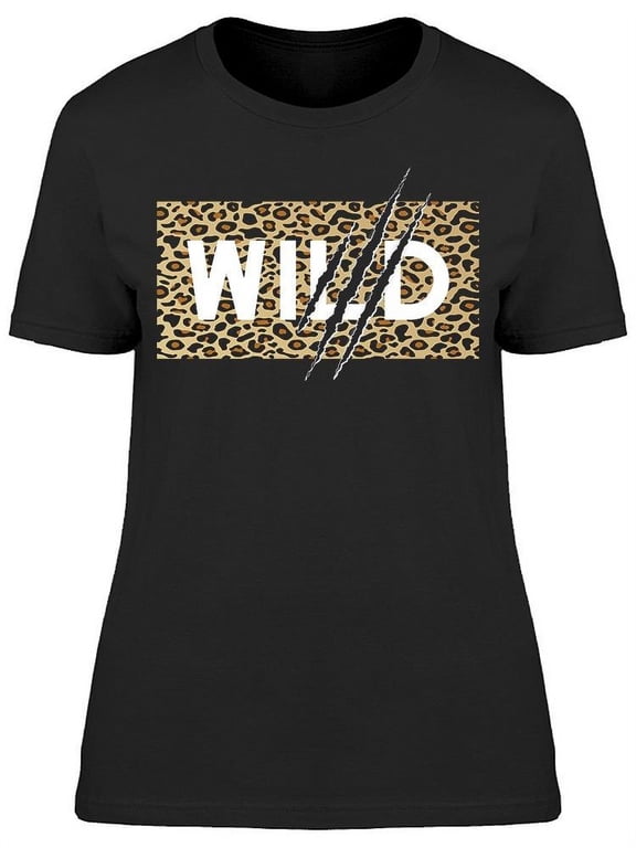 Wild Over Leopard Print T-Shirt Women -Image by Shutterstock, Female x-Large