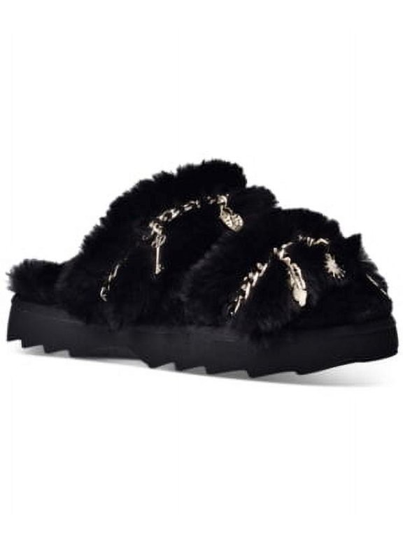 Wild Pair Paiyge Chain Slippers Black 9.5M