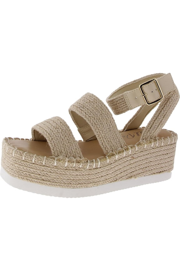 Showstop Wedge Sandals Natural Raffia 11M