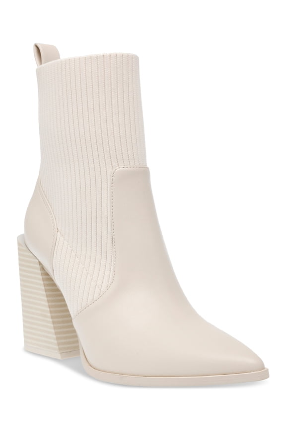 Trinityy Dress Booties Bone Smooth 10M