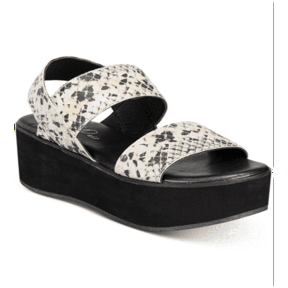 Wild Pair Women's Sparkk Platform Sandals Black Size 8M