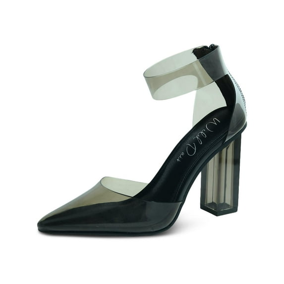 Wild Pair Womens DELLIEV Dressy Evening Block Heels